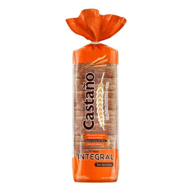 Pan Integral, marca Castaño